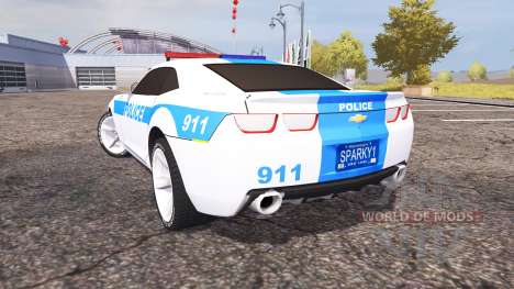 Chevrolet Camaro Police v2.0 für Farming Simulator 2013