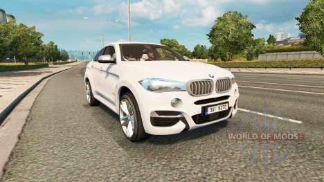 BMW X6 M50d (F16) v2.0 pour Euro Truck Simulator 2