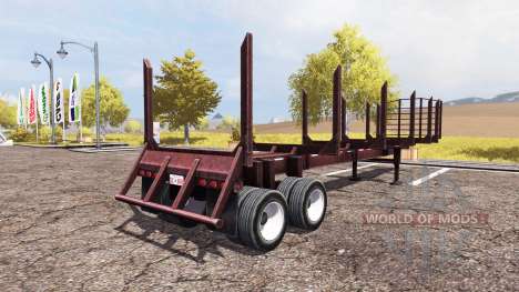 Timber semitrailer pour Farming Simulator 2013