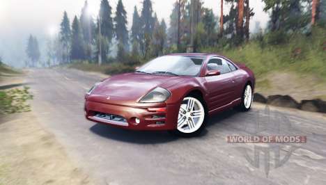 Mitsubishi Eclipse GTS 2003 für Spin Tires