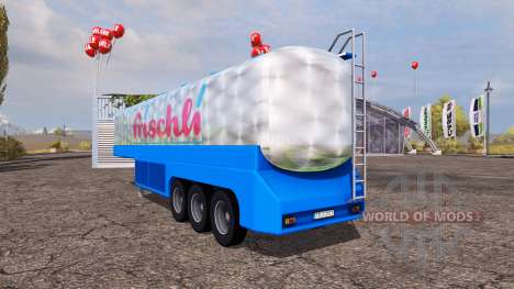 Milk tank semitrailer v1.01 pour Farming Simulator 2013