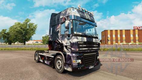 La peau Fantasy Dérangé pour tracteur DAF pour Euro Truck Simulator 2