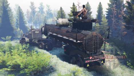 KrAZ 255 Mad Max pour Spin Tires