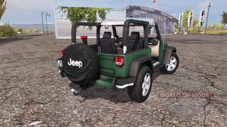 Jeep Wrangler (JK) v1.1 für Farming Simulator 2013
