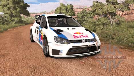 Volkswagen Polo R WRC v2.0 für BeamNG Drive