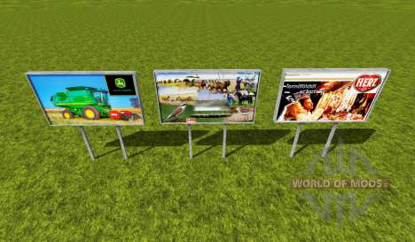 Hungarian advertising signs für Farming Simulator 2015