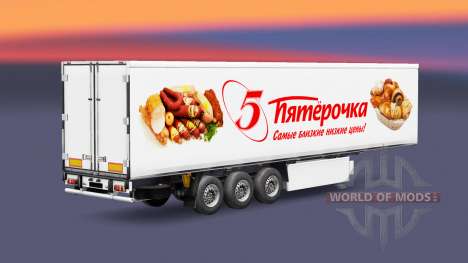 Skins von Russischen Unternehmen auf die Rücksei für Euro Truck Simulator 2