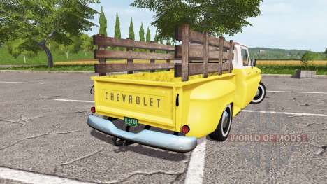 Chevrolet C10 Fleetside 1966 pour Farming Simulator 2017