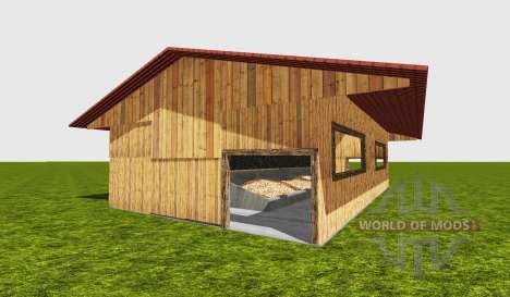 Woodchip bunker v0.1 für Farming Simulator 2015