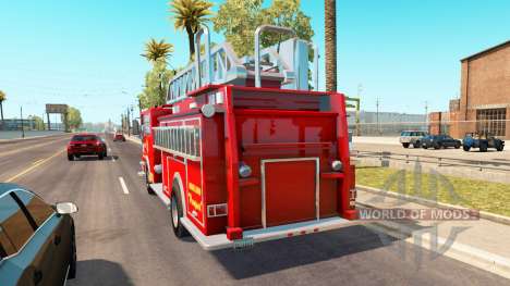 Emergency vehicles USA traffic für American Truck Simulator