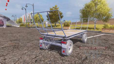 Autosan bale trailer pour Farming Simulator 2013