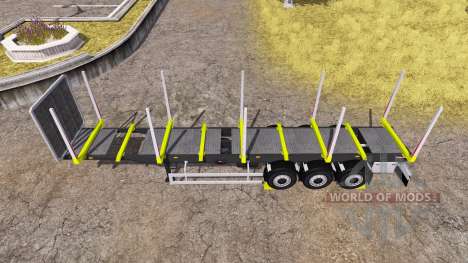 Riedler-Anhanger timber semitrailer v1.1 für Farming Simulator 2013