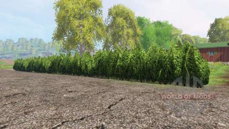 Placeable shrubs pour Farming Simulator 2015