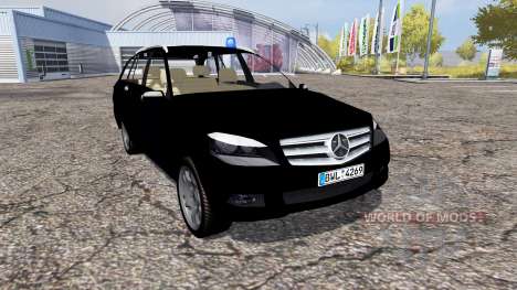 Mercedes-Benz C320 CDI Estate (S204) FBI pour Farming Simulator 2013