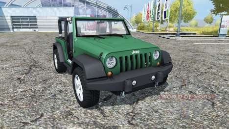 Jeep Wrangler (JK) v0.95 pour Farming Simulator 2013