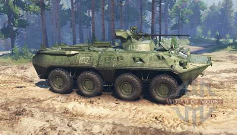 BTR 82A (GAZ-59034) für Spin Tires