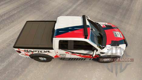 Ford F-150 SVT Raptor v2.2 pour American Truck Simulator
