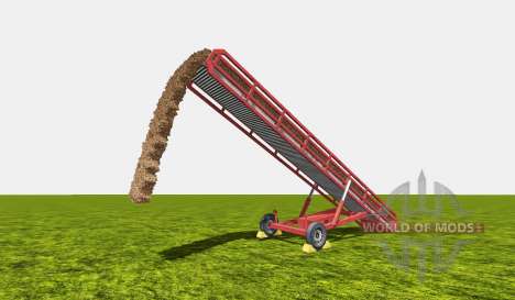 Conveyor belt for wood chips v1.1 für Farming Simulator 2015