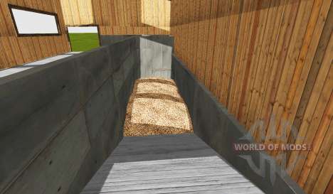 Woodchip bunker v0.1 pour Farming Simulator 2015