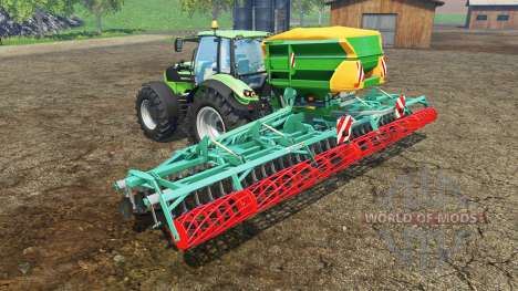 Zunhammer seeder-cultivator pour Farming Simulator 2015