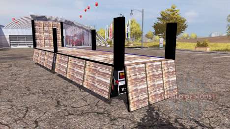 Ekeri bale semitrailer für Farming Simulator 2013