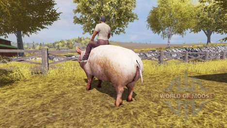 Cochon v2.0 pour Farming Simulator 2013