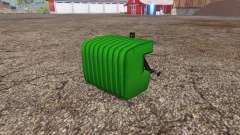 Switchable weight plates für Farming Simulator 2015