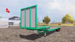 Aguas-Tenias platform trailer pour Farming Simulator 2013