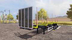 Riedler-Anhanger timber semitrailer pour Farming Simulator 2013