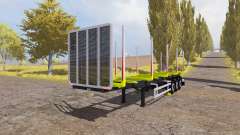 Riedler-Anhanger timber semitrailer v1.1 für Farming Simulator 2013