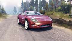 Mitsubishi Eclipse GTS 2003 pour Spin Tires