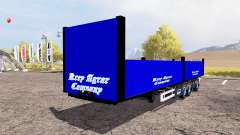 Ekeri bale semitrailer für Farming Simulator 2013