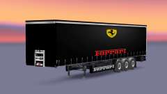 Peaux écuries de Formule 1 pour le semi pour Euro Truck Simulator 2