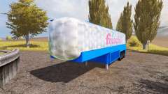 Milk tank semitrailer pour Farming Simulator 2013