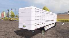 Old cattle trailer v1.1 für Farming Simulator 2013