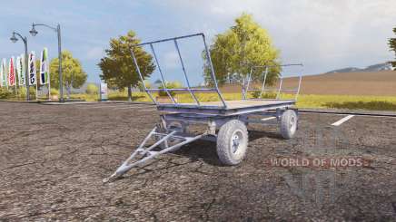 Autosan bale trailer für Farming Simulator 2013
