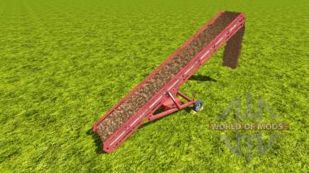 Conveyor belt for wood chips v1.1 für Farming Simulator 2015