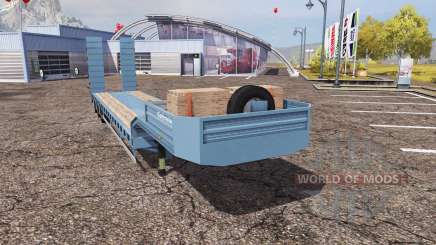 Lowboy blue für Farming Simulator 2013