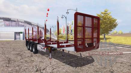 Fliegl timber trailer pour Farming Simulator 2013