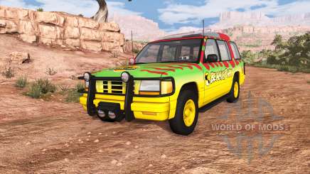 Gavril Roamer Tour Car Jurassic Park v0.7 pour BeamNG Drive
