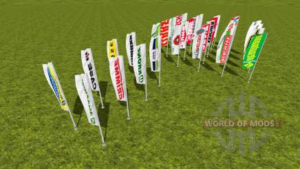 Flags pack pour Farming Simulator 2015
