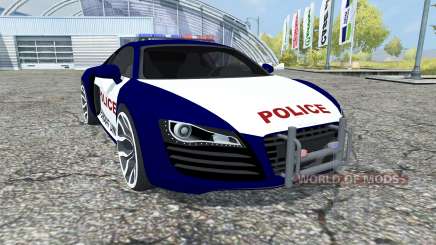 Audi R8 Police für Farming Simulator 2013