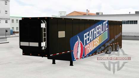 Featherlite semitrailer v1.3 pour American Truck Simulator