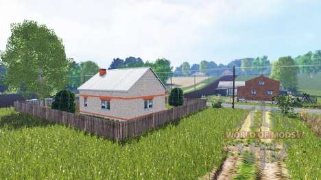 Polish small map für Farming Simulator 2015