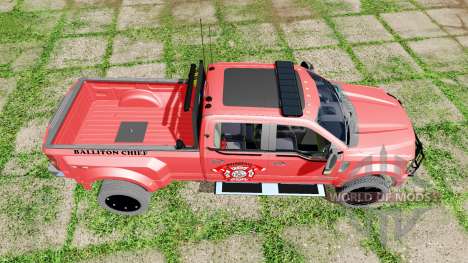 Ford F-450 fire service für Farming Simulator 2017