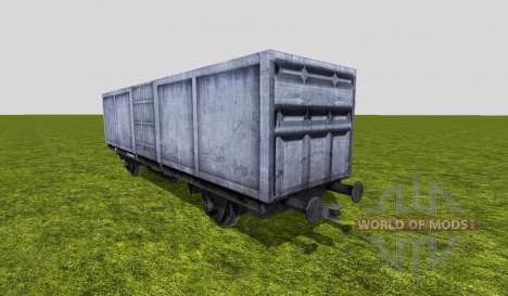 Cargo train wagon pour Farming Simulator 2015