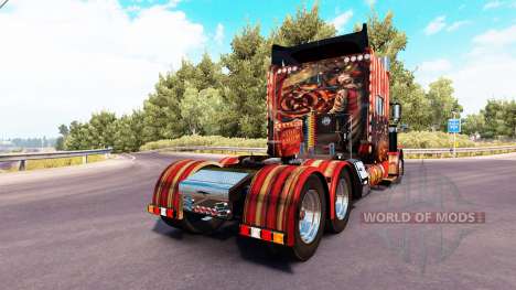 Gruselig Carnevil skin für den truck-Peterbilt 3 für American Truck Simulator