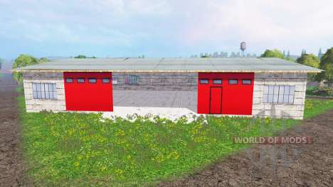 Placeable garage für Farming Simulator 2015