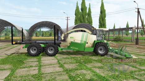 Krone BiG X 1100 ITC pour Farming Simulator 2017