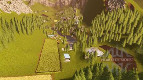 Goldcrest Mountains für Farming Simulator 2017